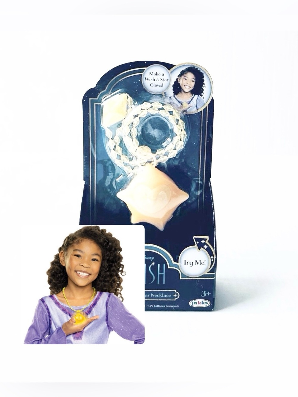 ⭐️5 For 25⭐️ Disney Wish Wishing Star Necklace